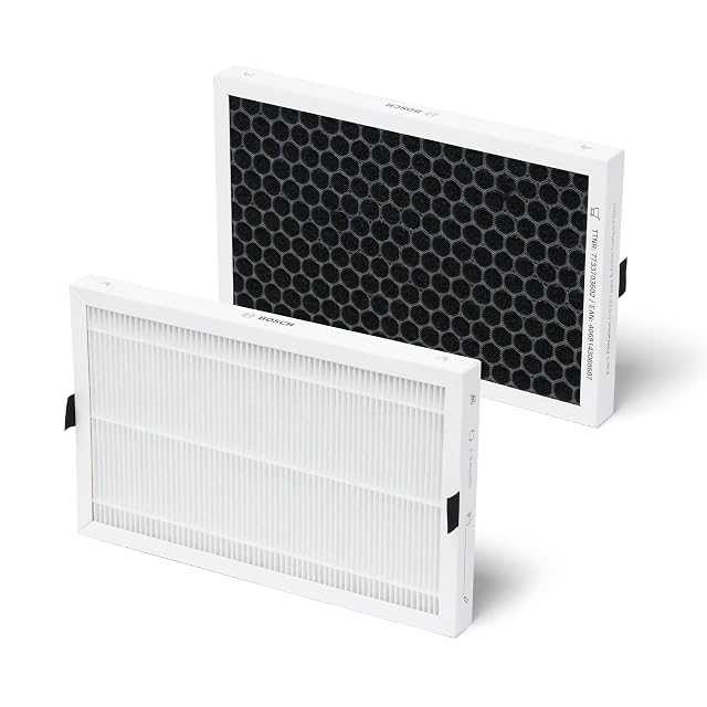 Paquete de 2 filtros de repuesto originales Bosch para los deshumidificadores de la serie Dry