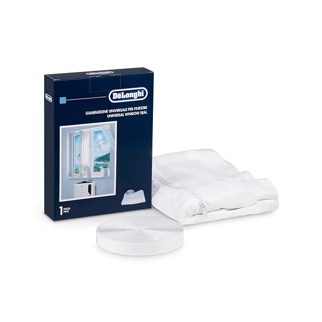Kit de instalación de ventana blanco De'Longhi DLSA012 para un aire acondicionado portátil