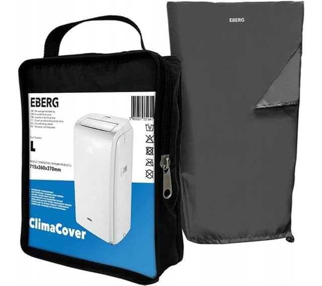 Funda de almacenamiento ventilada EBERG ClimaCover para aires acondicionados portátiles, deshumidificadores, y purificadores