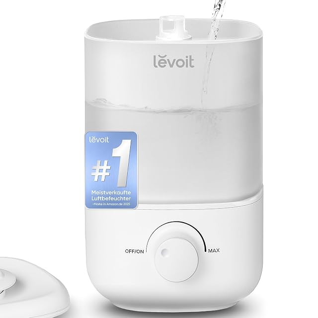 Humidificador ultrasónico de entrada Levoit Classic 160 con depósito de llenado superior