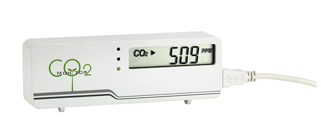 Monitor de CO2 TFA Dostmann AIRCO2NTROL Mini con pantalla de semáforo LED